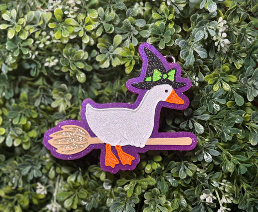 Goose On Broom Freshie
