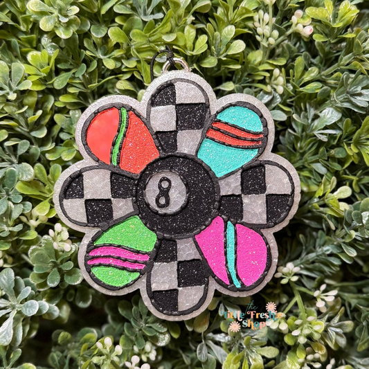 Magic 8 Ball Flower