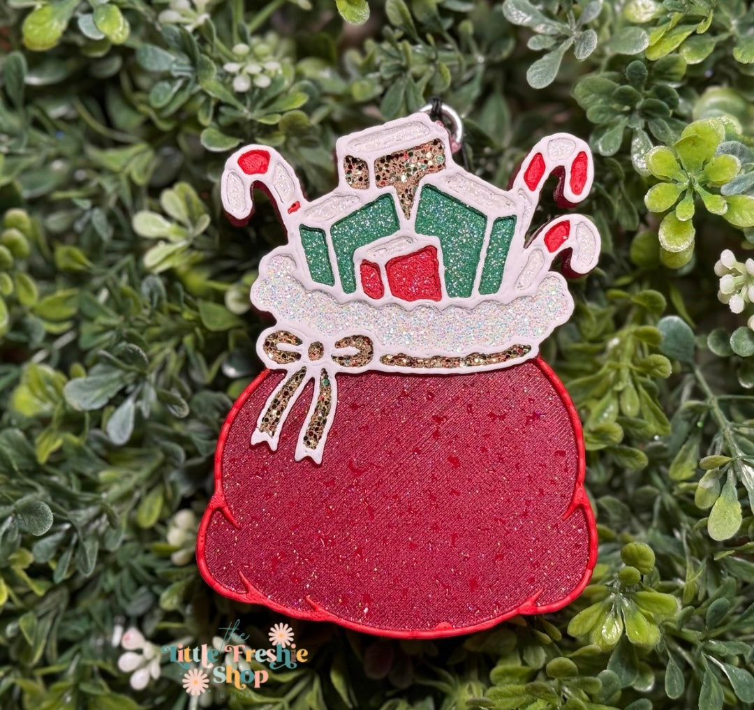 Santa Sack With Books Freshie