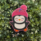Penguin with Beanie Freshie