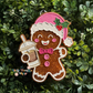 Gingerbread Man with Ice Coffee Freshy