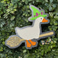 Goose On Broom Freshie