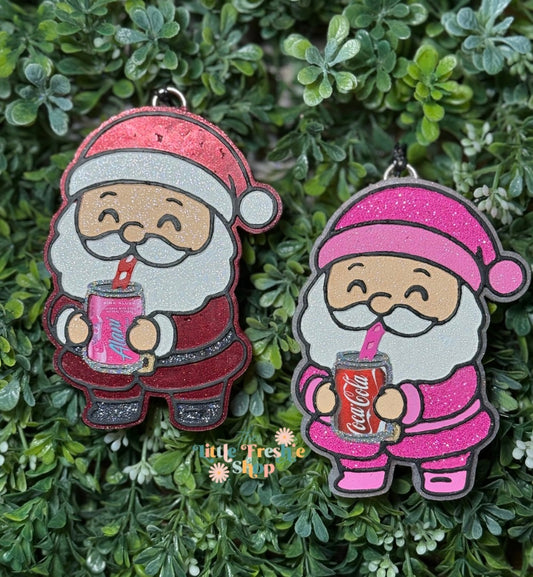 Santa Holding Can Freshie