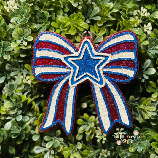 Bow Freshie, Coquette Bow, Patriotic Freshy
