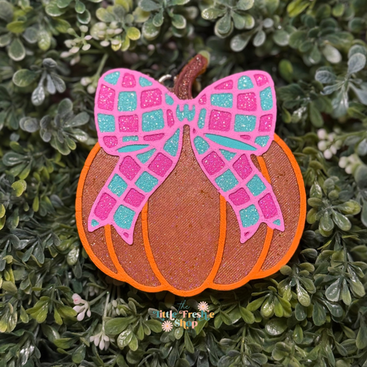 Pumpkin With Bow Freshie