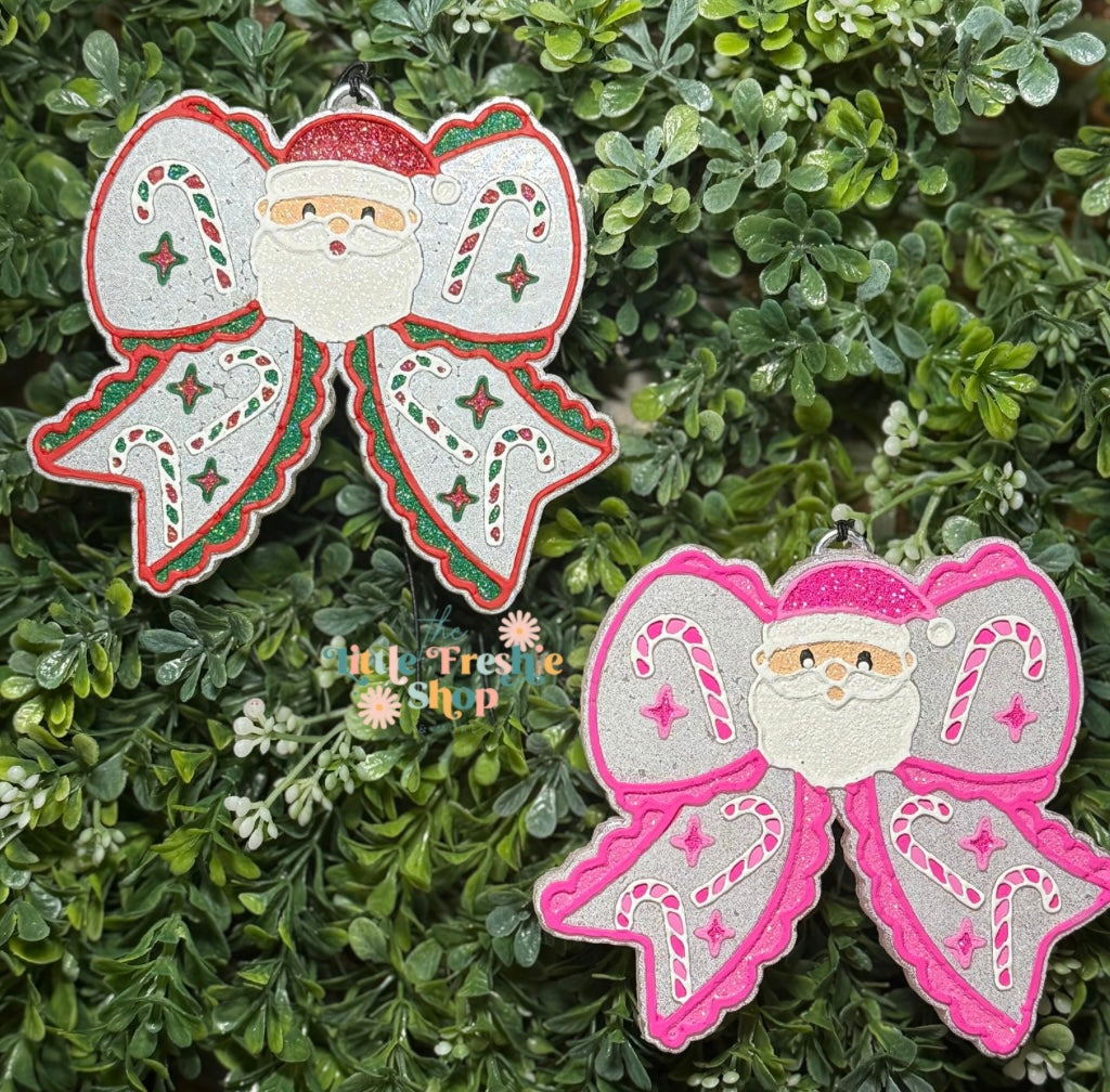Santa Bow Freshie