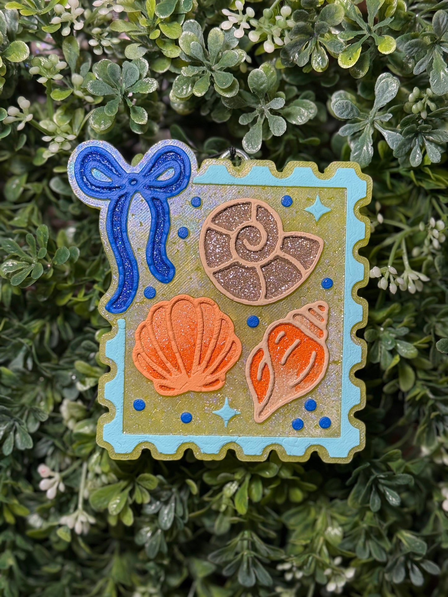 Seashell Stamp Freshie
