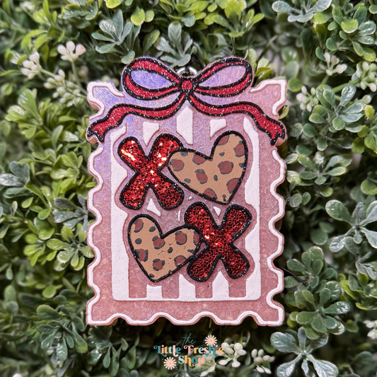 Xo Valentine Stamp Freshie