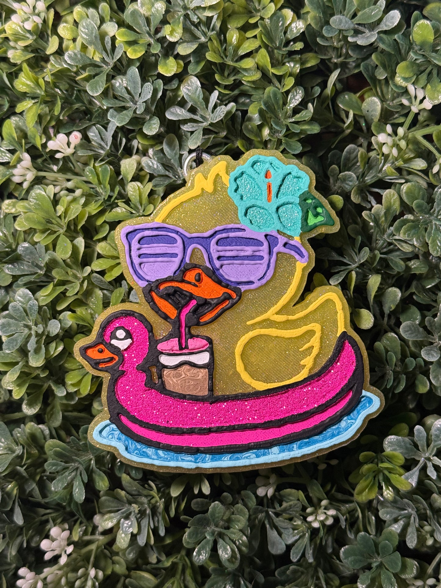 Duck Floatie Freshie