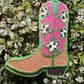 Cowgirl Boot Freshie, Star Boot Freshy, Cowgirl Freshie