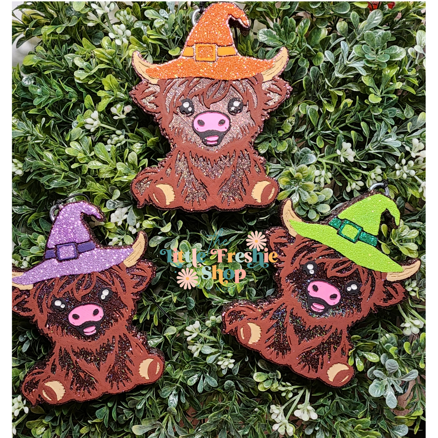 Witch Highland Cow Freshy