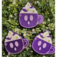 Ghost Mug Freshie, Halloween Mug,